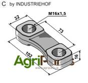 Lifting nut - M16x1,5 - AgriParts