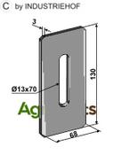 Scraper for packer rolls - AgriParts image