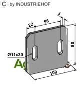 Scraper for packer rolls - AgriParts