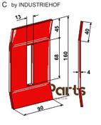 Scraper for packer rolls - AgriParts