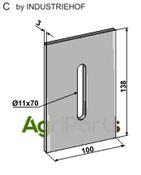 Scraper for packer rolls - AgriParts