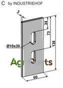 Scraper for packer rolls - AgriParts image