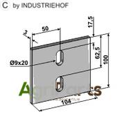 Scraper for packer rolls - AgriParts