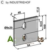 Scraper for packer rolls - AgriParts