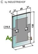 Scraper for packer rolls - DURAFACE - AgriParts