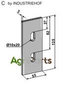 Scraper for packer rolls - AgriParts image