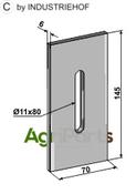 Scraper for packer rolls - AgriParts
