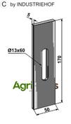 Scraper for packer rolls - AgriParts