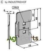 Scraper for packer rolls - AgriParts