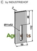 Scraper for packer rolls - AgriParts