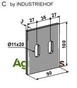Scraper for packer rolls - AgriParts image