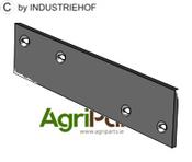 Landside 470mm - left - AgriParts