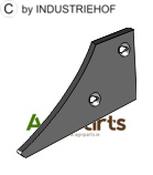 Landside tip - right - AgriParts