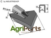 Spade-blades - left - AgriParts