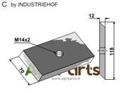 Trencher blade - AgriParts