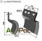 Trencher blade - right - AgriParts