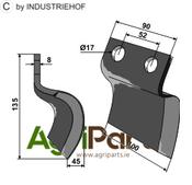 Trencher blade - right - AgriParts