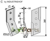 Trencher blade - AgriParts