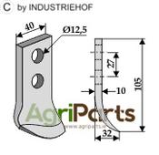 Trencher blade - AgriParts
