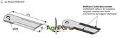 Straw chopper flail blade - AgriParts