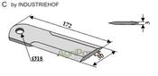 Straw chopper flail blade - AgriParts image