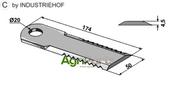 Straw chopper flail blade - AgriParts image