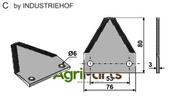 Mower knife - AgriParts image