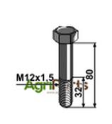 Bolt - M12x1,5 - 10.9 - AgriParts image