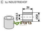 Bush 20xØ10,5xØ20 - AgriParts image