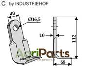 L-blade - AgriParts
