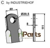 Straight blade - AgriParts image