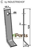 Y-blade - AgriParts image