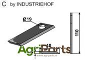 Rotary mower blade - AgriParts image