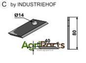 Rotary mower blade - AgriParts
