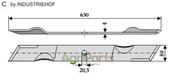 Mover-blade 630mm - AgriParts image
