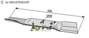 Mover-blade 530mm - AgriParts
