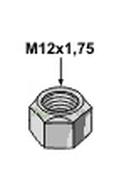 Self-locking nut - M12x1,75 - AgriParts