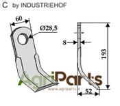 Y-blade - AgriParts image