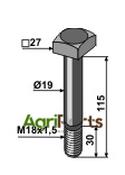 Bolt -10.9 - AgriParts image