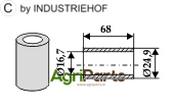 Bush 68xØ16,7xØ24,9 - AgriParts