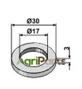 Washer Ø30x3xØ17 - AgriParts image