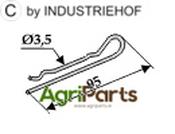 Special spring-pin - AgriParts