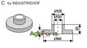 Internal Bush 20xØ20xØ60 - AgriParts
