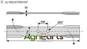 Mover-blade 700mm - right - AgriParts image