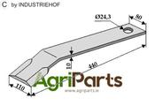 Mover-blade 440mm - AgriParts image