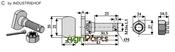 Blade M 16 x 1,5 bult with hexagon castle nut - AgriParts image