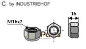Self-locking nut - Polystop - AgriParts image