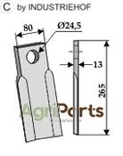 Straight Blade - AgriParts image