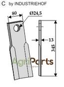 Straight blade - AgriParts