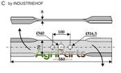 Mover-blade 580mm - right - AgriParts
